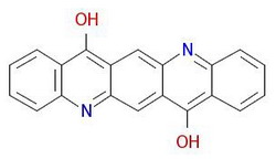 顏料紫19分子結構